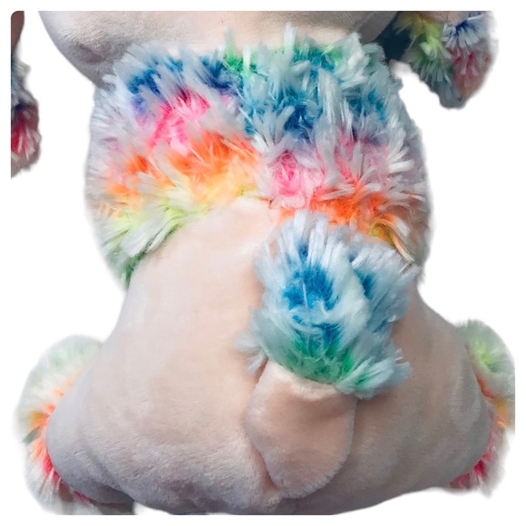 TY Beanie Boos - Rainbow Poodle - 9” Tall - Picture 7 of 11